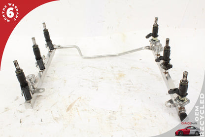 2005-2012 Mercedes W211 E350 SLK300 Fuel Injector Rail w/ Fuel Injectors OEM