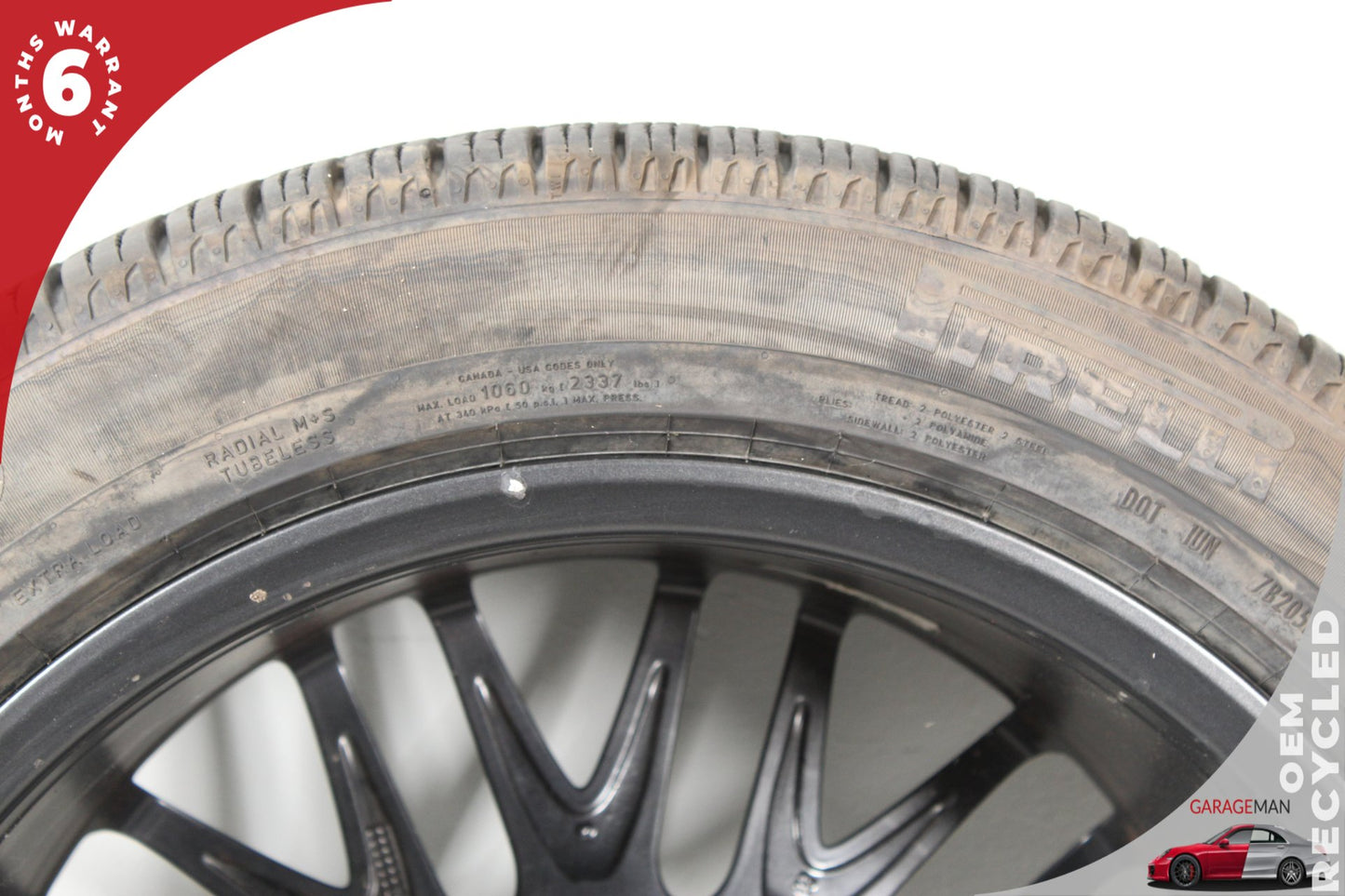 2011-2018 Porsche Cayenne S Hybrid 92A Sport Design Wheel Rim 20x9.5J ET47 w/ Tire 7P5601025N