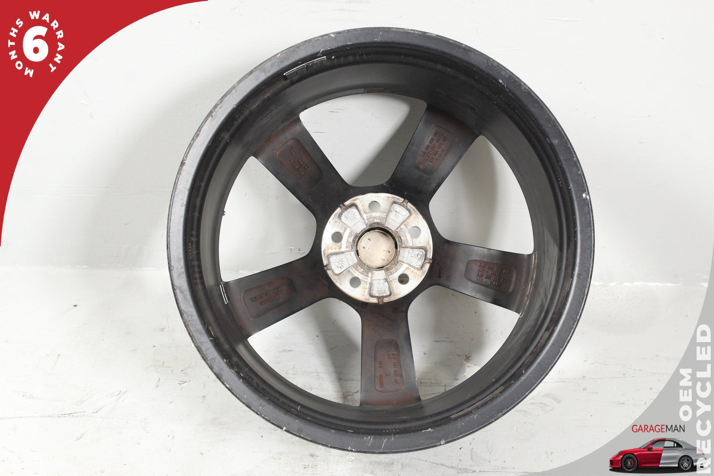 2006-2014 Audi TT Front or Rear 5 Spoke Wheel Rim 9JX19H2 ET52 8J0601025DB OEM