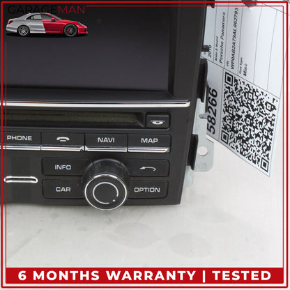 2010-2013 Porsche Panamera 970 Command Head Unit Navigation Radio 7PP919193A OEM