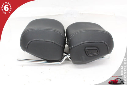 2022-2025 Audi Q4 E-Tron Front Left and Right Side Seat Headrest Set Black OEM
