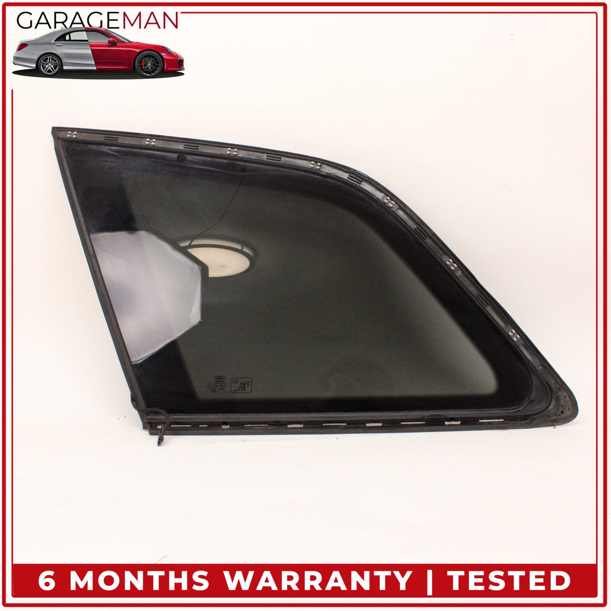 2017-2024 Audi Q7 Rear Left Driver Side Quarter Window Glass 4M0845297B OEM