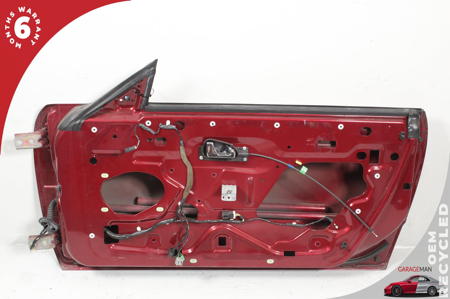 2002-2005 Ford Thunderbird Front Right Side Door Shell Red 1W6Z7620124AA OEM