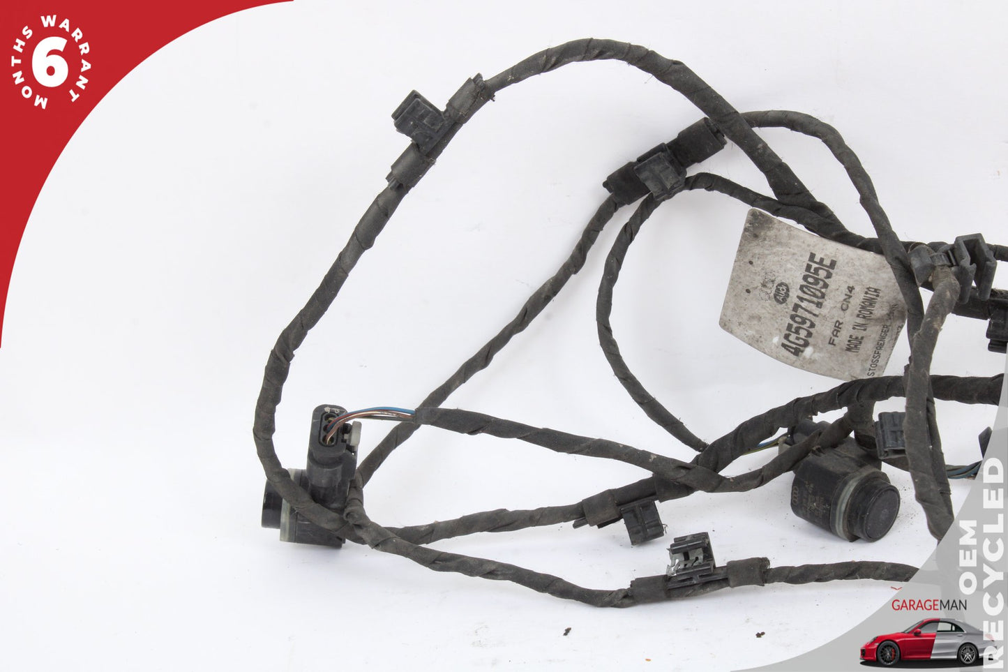 2012-2018 Audi A6 C7 Front Bumper Parking Sensor Wire Harness 4G5971095E OEM