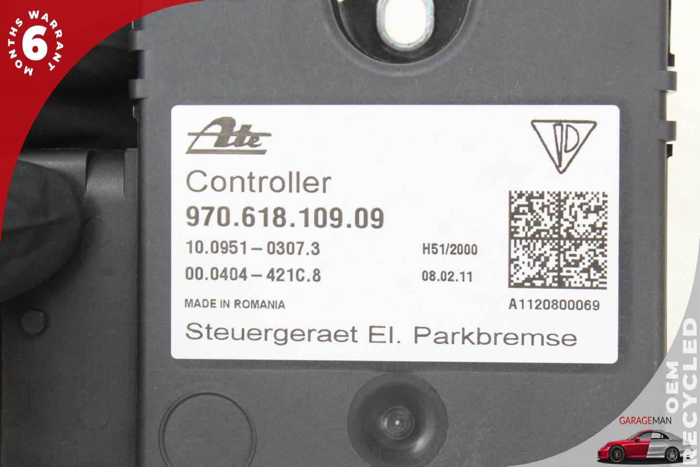 10-16 Porsche Panamera Sedan Parking Brake Control Module 97061810909 Genuine