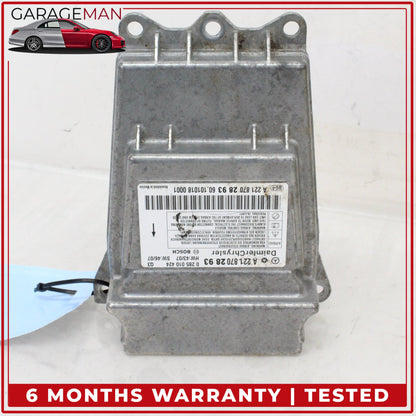 2010-2013 Mercedes W221 S400 Hybrid Airbag Sensor Module Bosch 2218702893 OEM