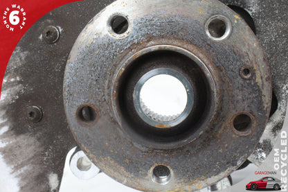 08-19 Audi A6 C7 AWD 3 Rear Left Spindle Knuckle Wheel Hub 8K0505431AR Genuine