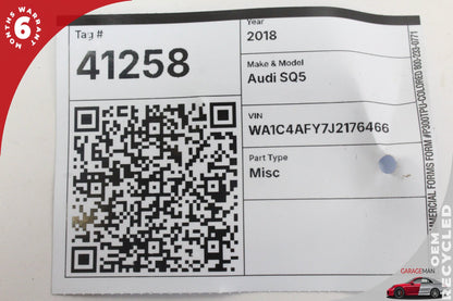 2018-2024 Audi SQ5 Q5 Front MMI Multi Media Touch Pad Control Switch 80A919615