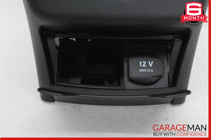 15-20 Mercedes W205 C300 Rear Center Console AC Air Vent Grille Trim Cover OEM