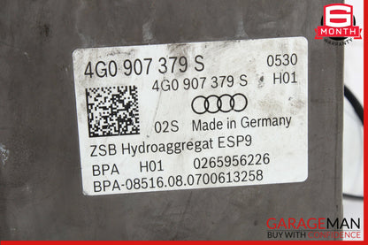 2012-2018 Audi A6 A7 ABS Anti Lock Brake Pump Module 4G0907379S OEM