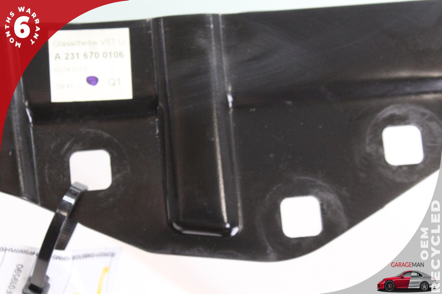 2013-2020 Mercedes R231 SL500 Rear Left Quarter Window Glass 2316700106 OEM