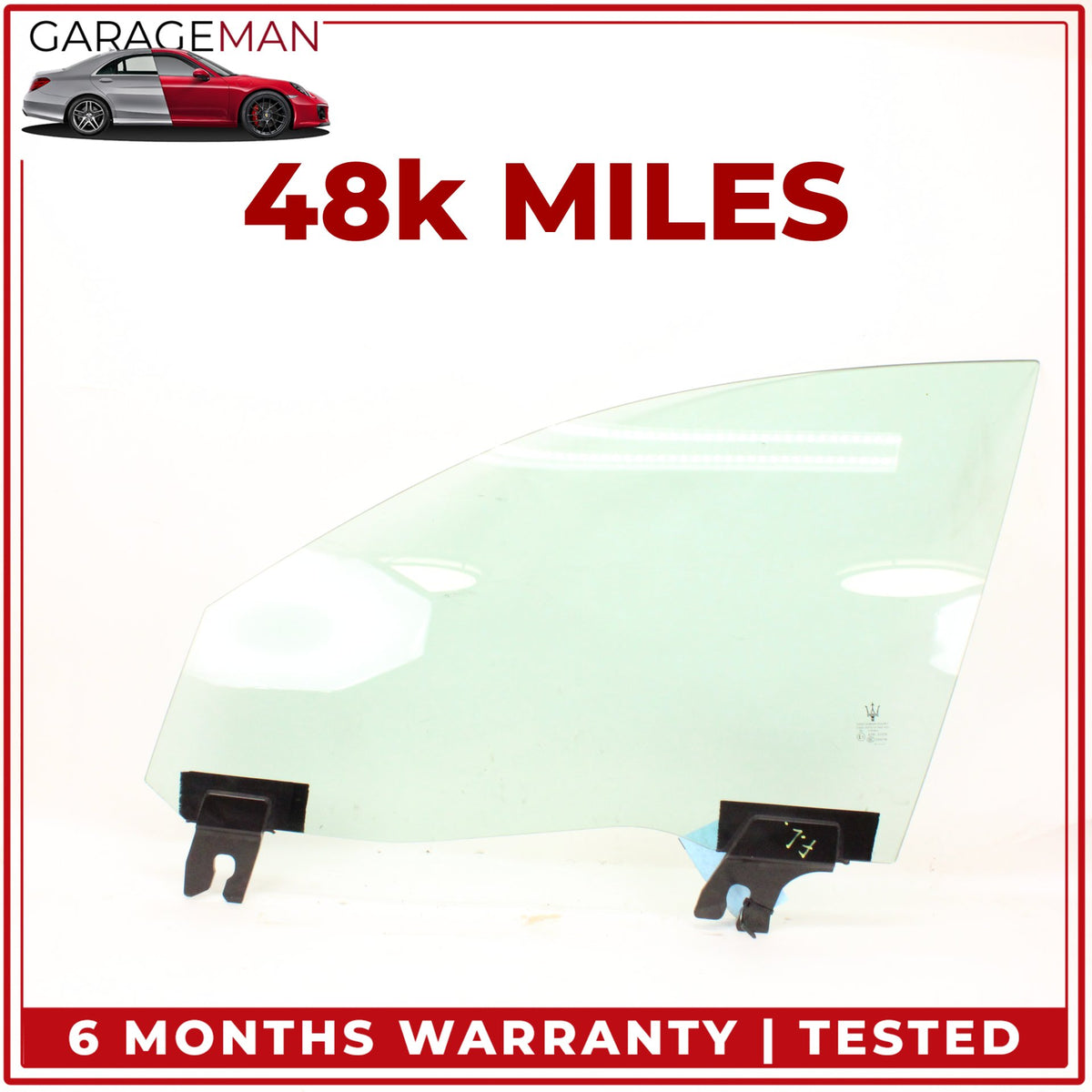 2014-2022 Maserati Ghibli M157 Front Left Driver Side Door Window Glass OEM