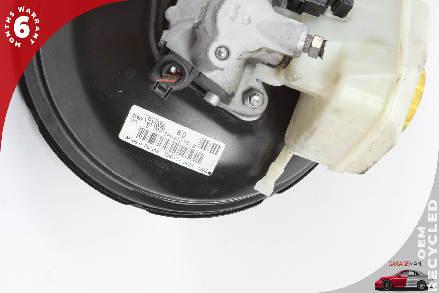2011-2014 Porsche Cayenne 958 Power Brake Booster Master Cylinder w/ Reservoir