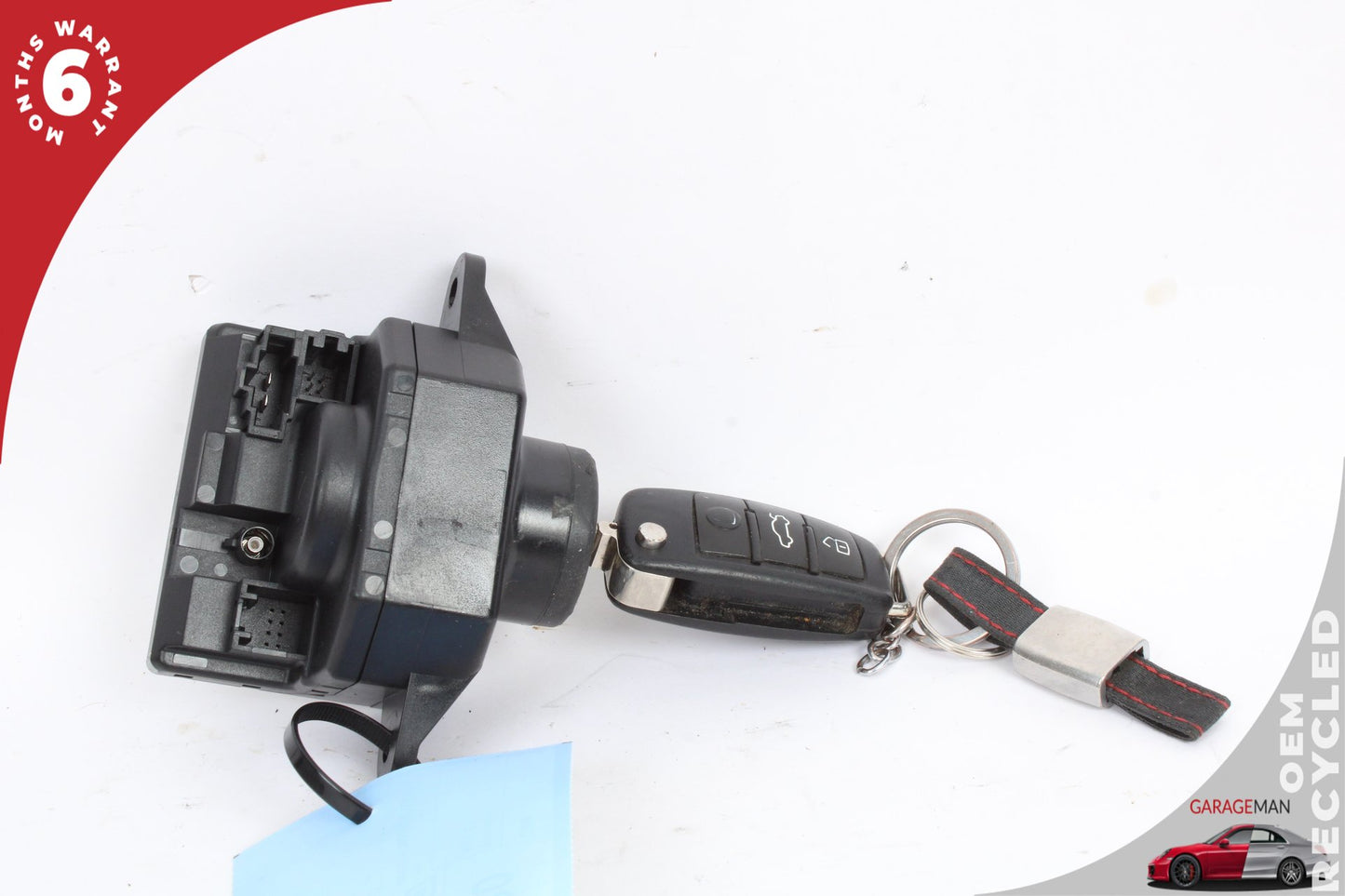 2007-2015 Audi Q7 Ignition Switch Module w/ Key 4F0909131L OEM
