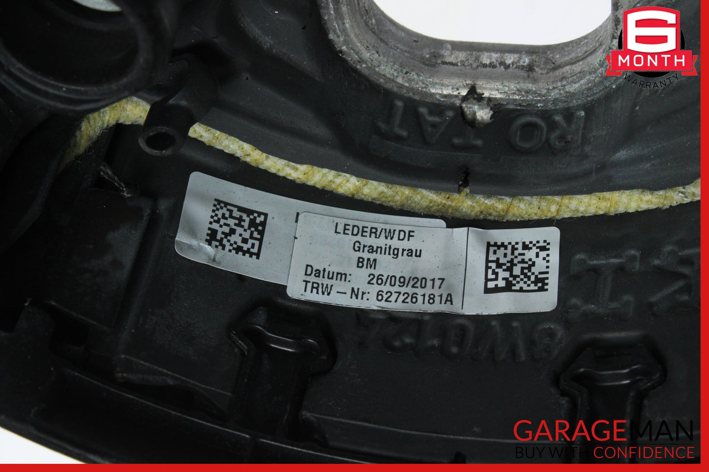 2017-2019 Audi A4 Sedan Front Left Side Steering Wheel Black 8W0419091CL OEM