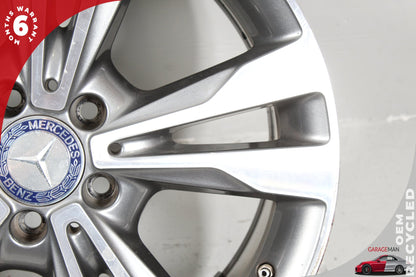 2015-2023 Mercedes W205 C300 C350e 8.5 x 18 18" Rear Wheel Rim 2054012902 OEM
