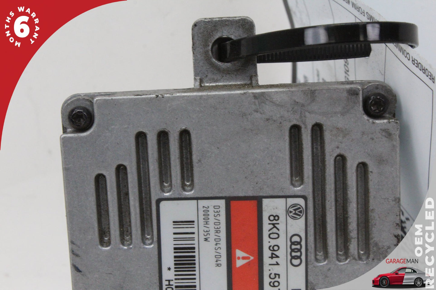2008-2018 Audi A3 8V Xenon HID Headlight Ballast Control Module 8K0941597B OEM