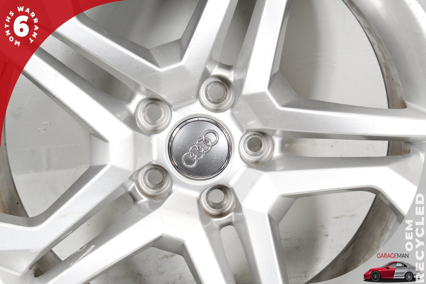 2018-2019 Audi Q5 Wheel Rim Twin 5 Spoke 8.0JX18H2 ET39 80A601025BD OEM