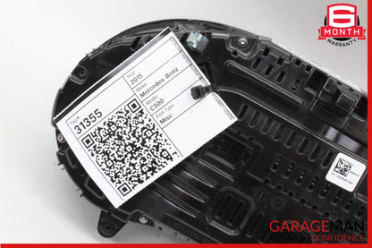 15-18 Mercedes W205 C300 Speedometer Instrument Cluster Gauge 2059000716 OEM