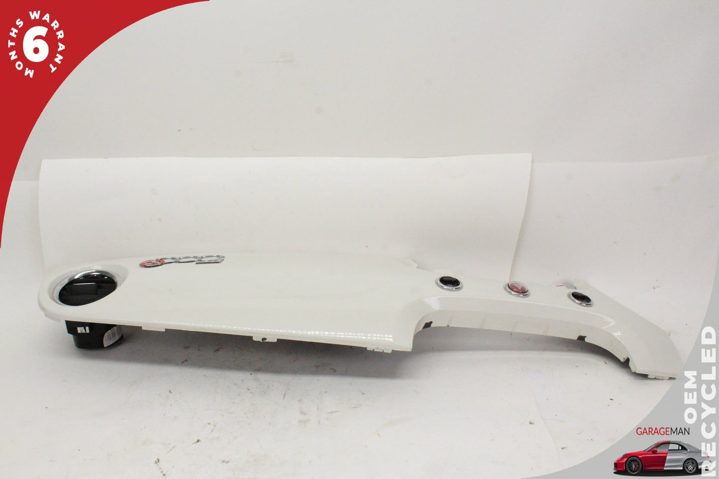 2012-2019 Fiat 500e Front Center Dashboard Instrument Panel Trim 1VH561W9AB OEM
