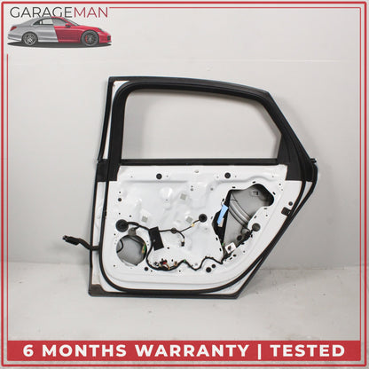 2011-2018 Audi A8 S8 Rear Right Side Door Shell Glacier White Metallic OEM