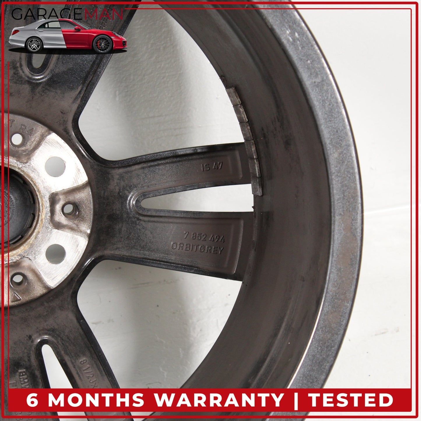 2012-2020 BMW 428i 430i 320i 335i Rear Wheel Rim 8.5JX19H2 IS47 7852494 OEM
