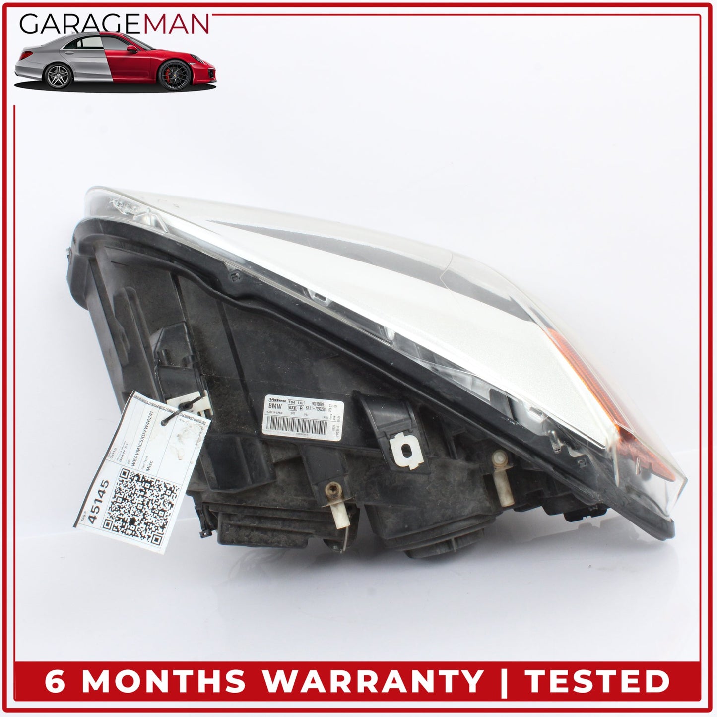 2012-2015 BMW X1 SUV Front Right Halogen Head Light Lamp 7290238
