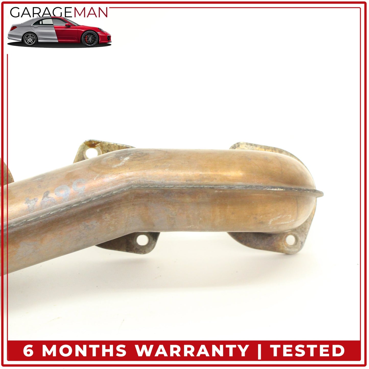 2001-2004 Mercedes R170 SLK320 Left Side Exhaust Manifold Header 1121401109 OEM