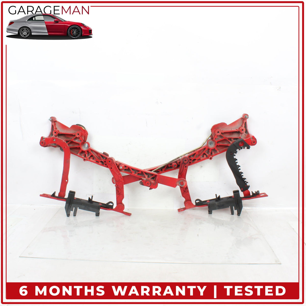1999-2012 Porsche 911 Left and Right Convertible Top Cover Red Hinge Set OEM