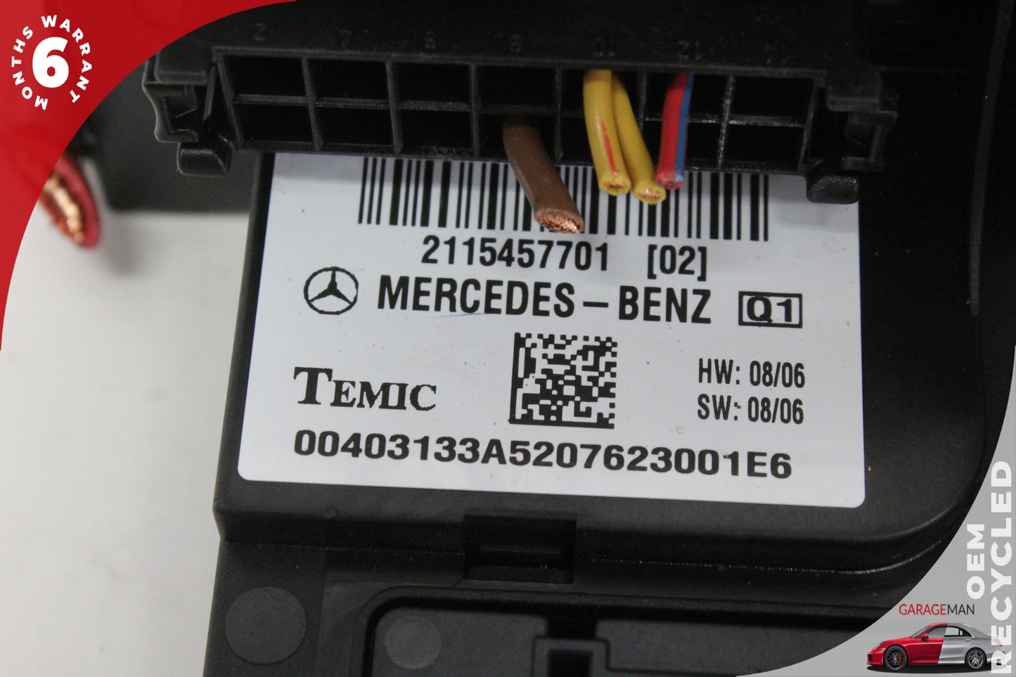 2003-2011 Mercedes W211 E350 E320 Front SAM Module Relay Fuse Box 2115457701 OEM