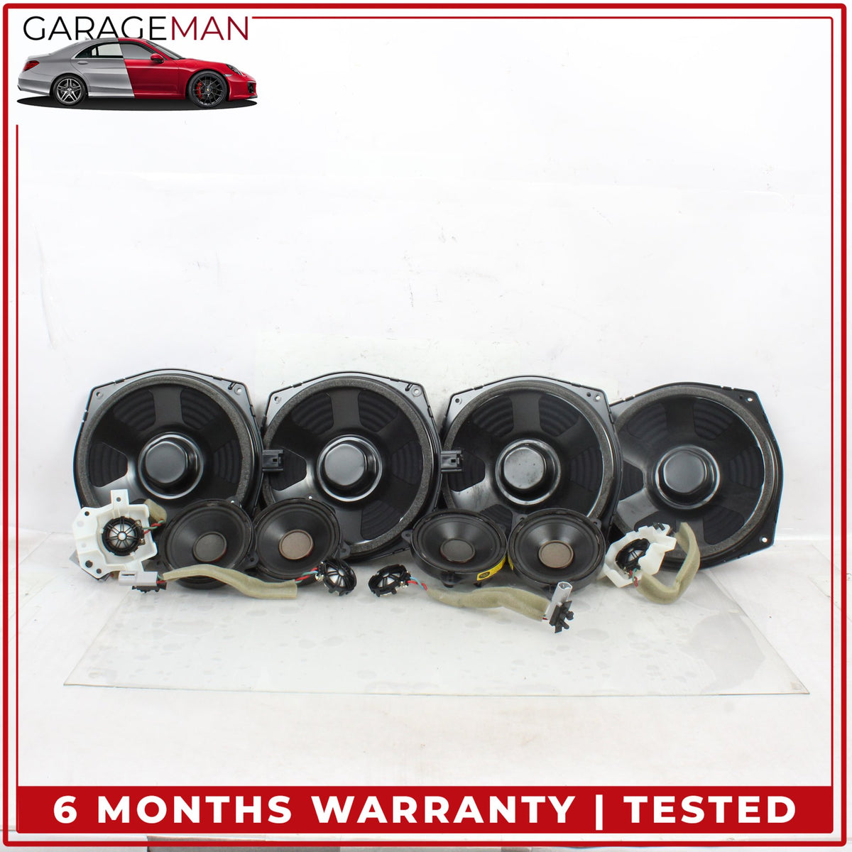 2013-2022 Land Rover Range Rover L405 Front & Rear Side Speaker Set OEM