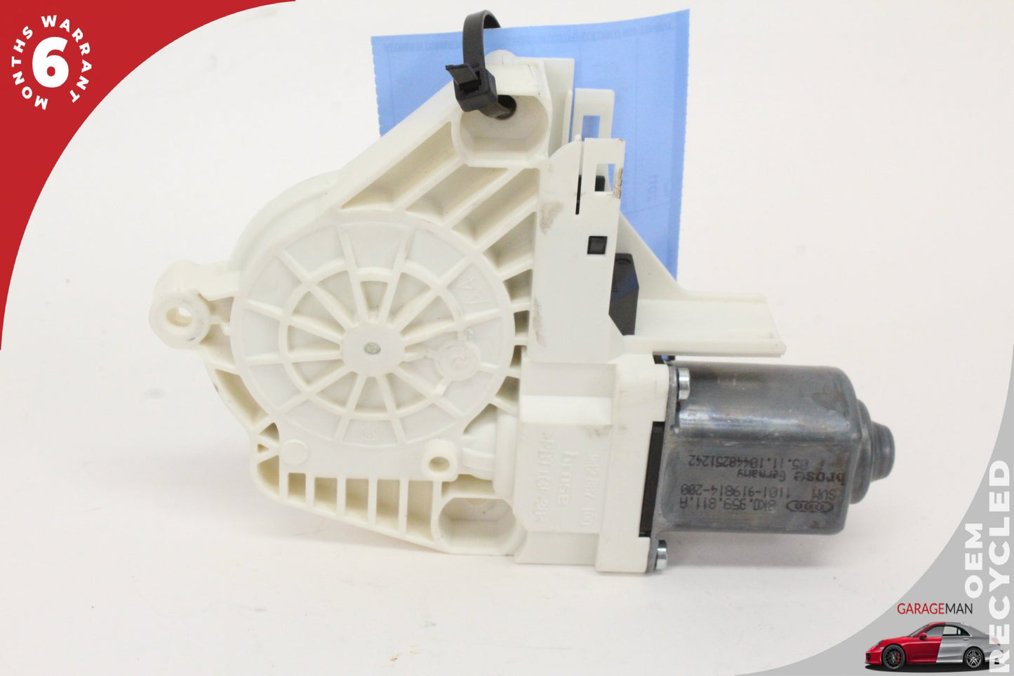 2011-2018 Porsche Cayenne 958 Rear Right Window Regulator Motor 8K0959811A OEM