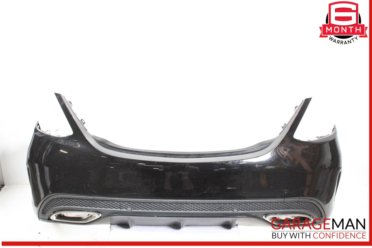 2015-2018 Mercedes-Benz C300 CDI Sedan Rear Bumper Cover 2058855938 OEM