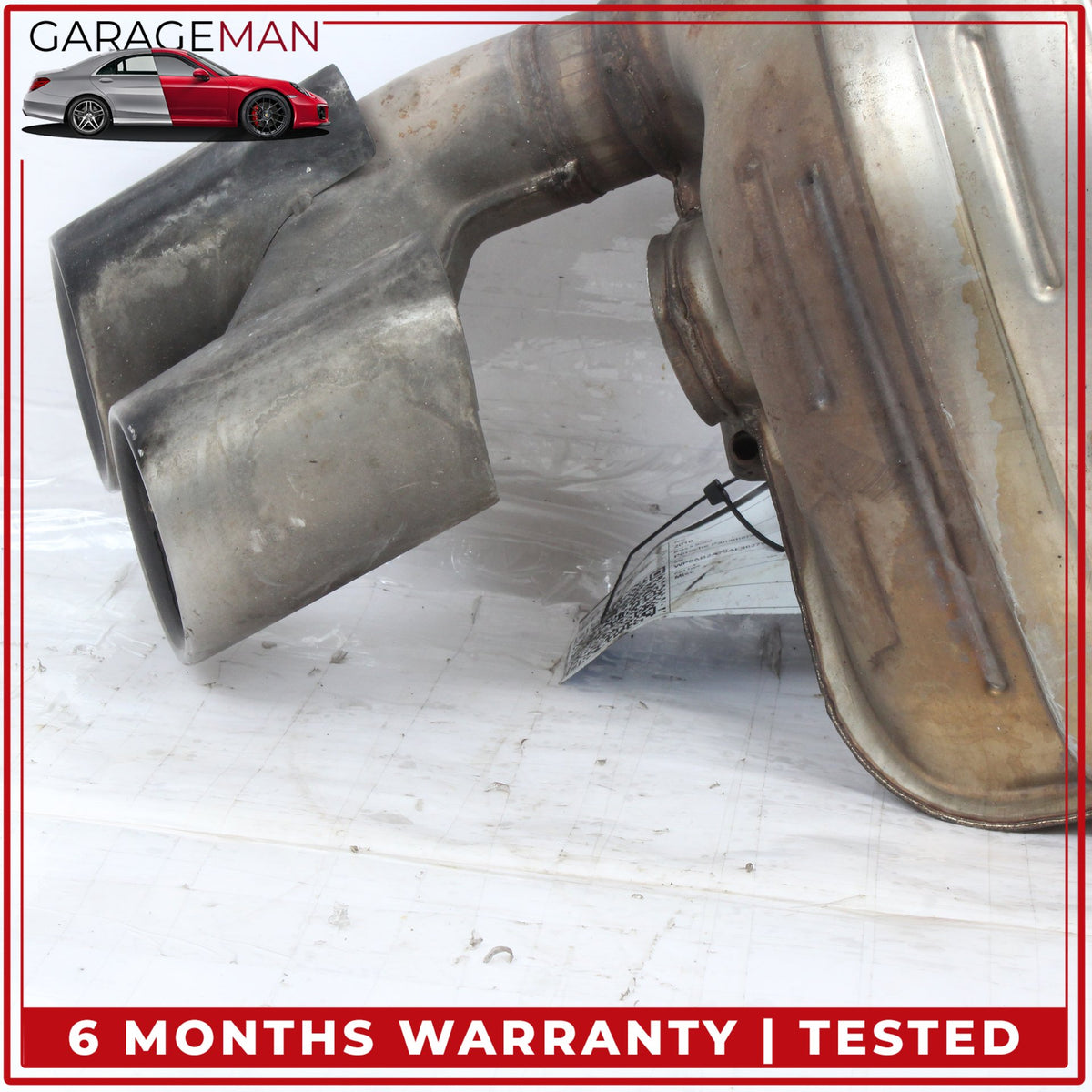 2010-2013 Porsche Panamera 970 Rear Left Side Exhaust Muffler 97011191103 OEM