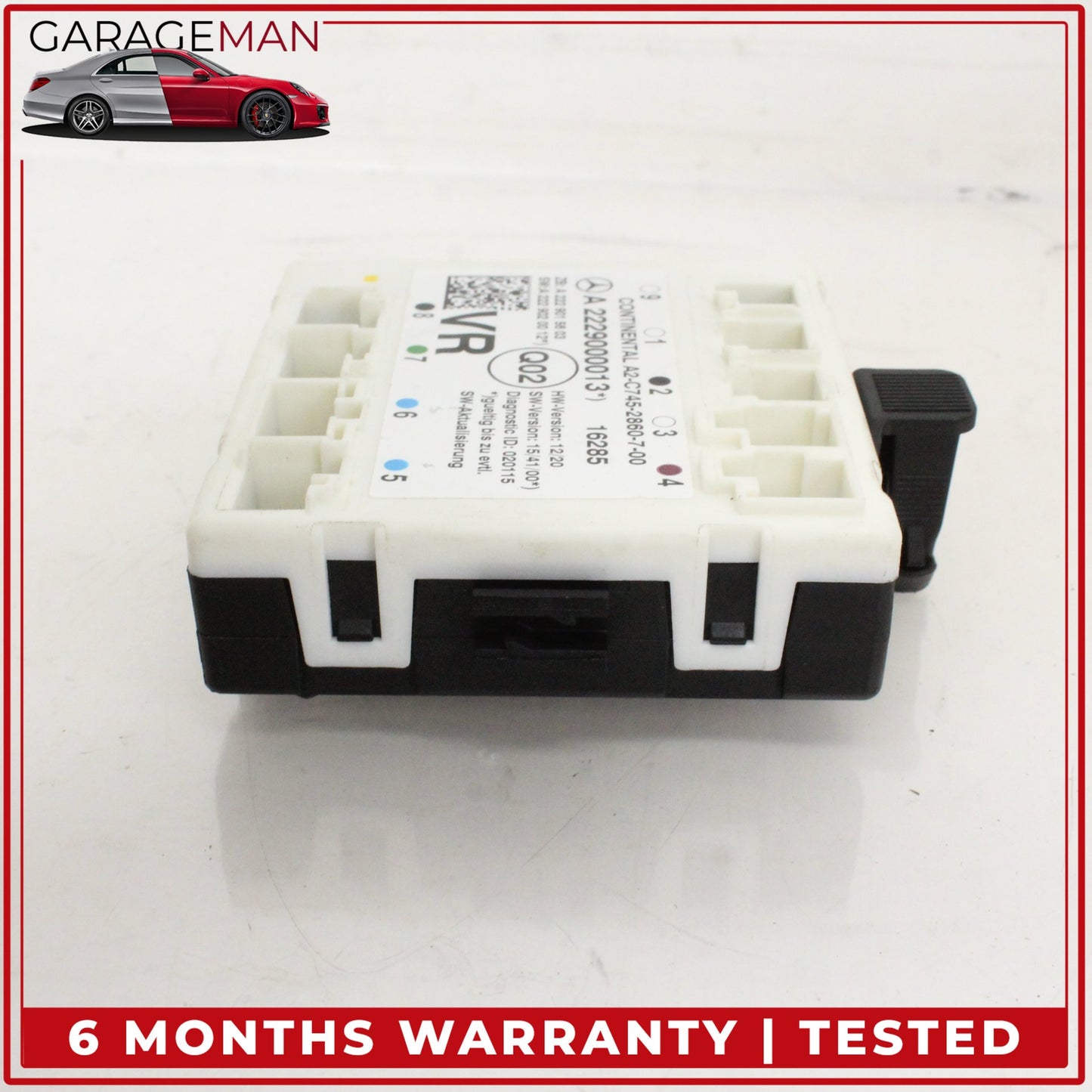 2014-2021 Mercedes W222 S550e Front Right Side Door Control Module Unit OEM