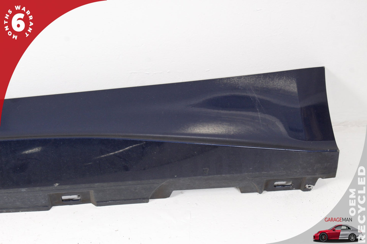 2020-2024 Audi S5 A5 Left Driver Side Rocker Panel Skirt Blue 8W7853855D OEM