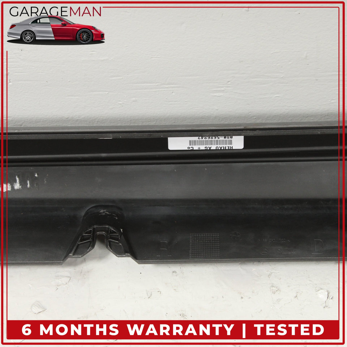 2015-2021 Mercedes W205 C300 Sedan Base Right Side Rocker Panel Side Skirt OEM