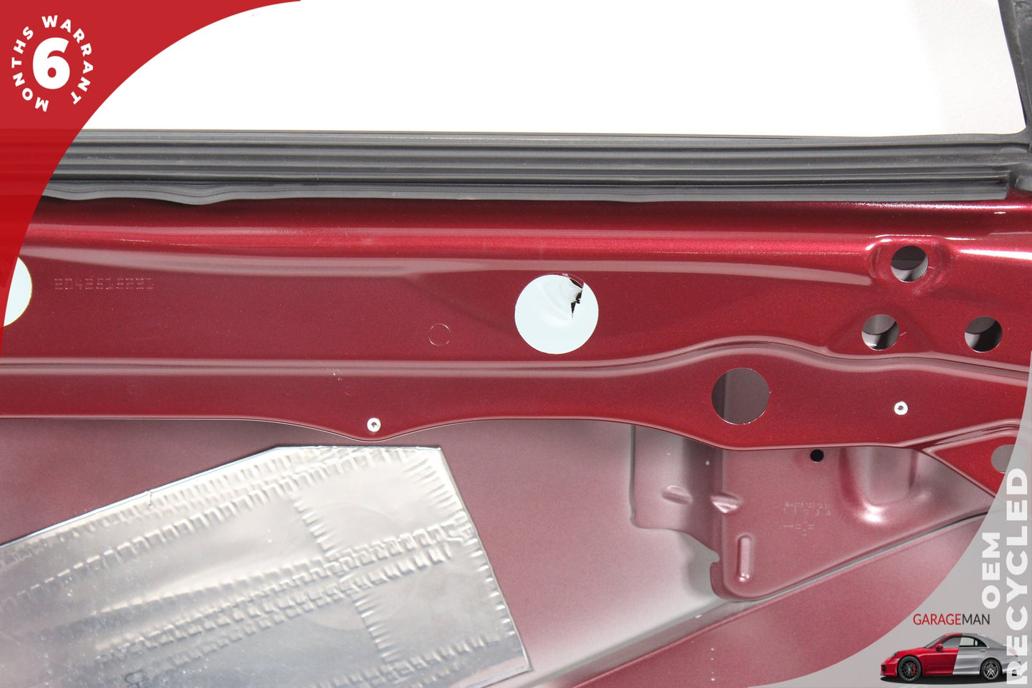 2012-2018 Mercedes W218 CLS550 Front Left Driver Side Door Shell Red OEM