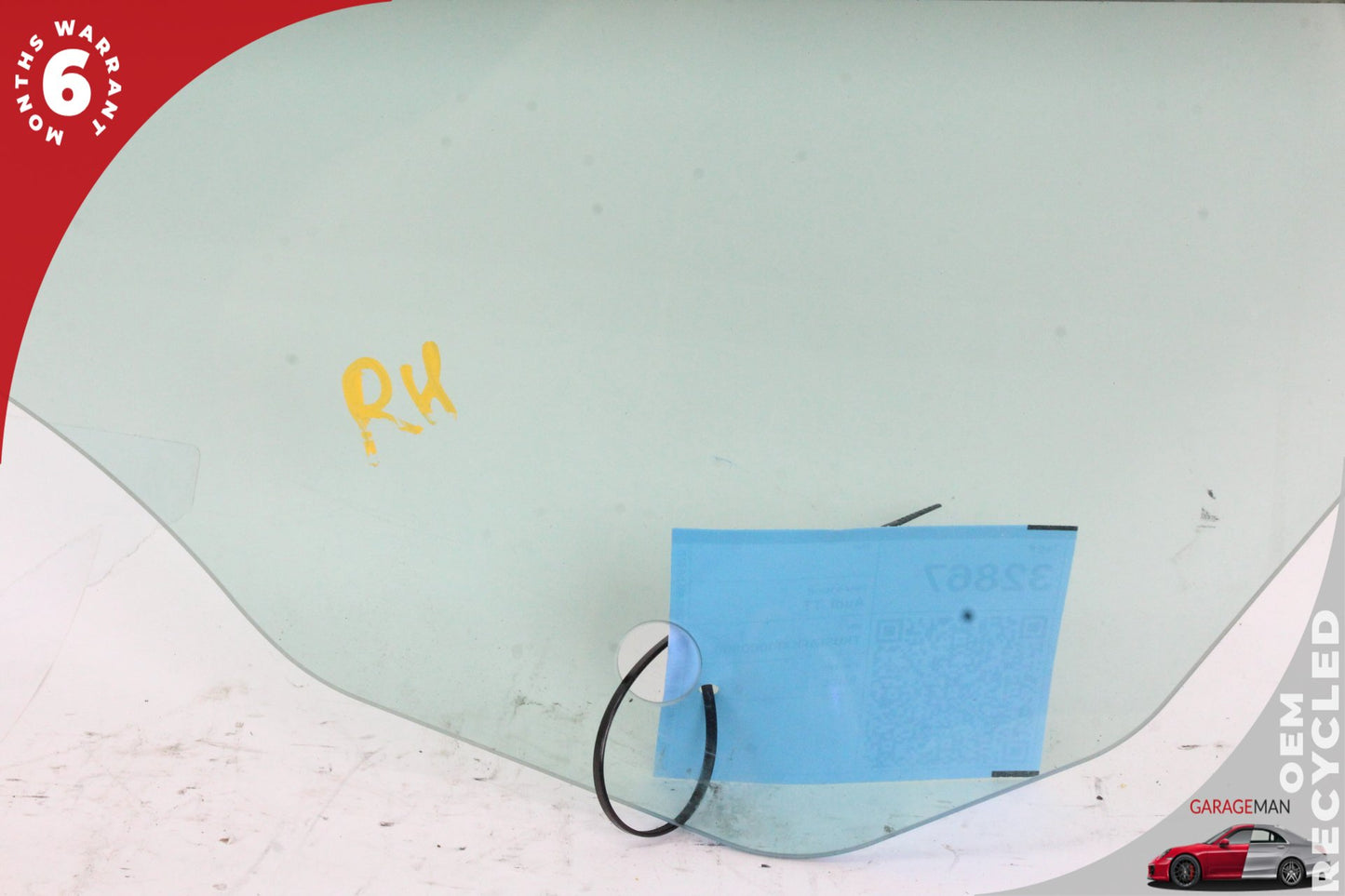 2008-2015 Audi TT 8J Convertible Front Right Door Window Glass 8J8845202A OEM