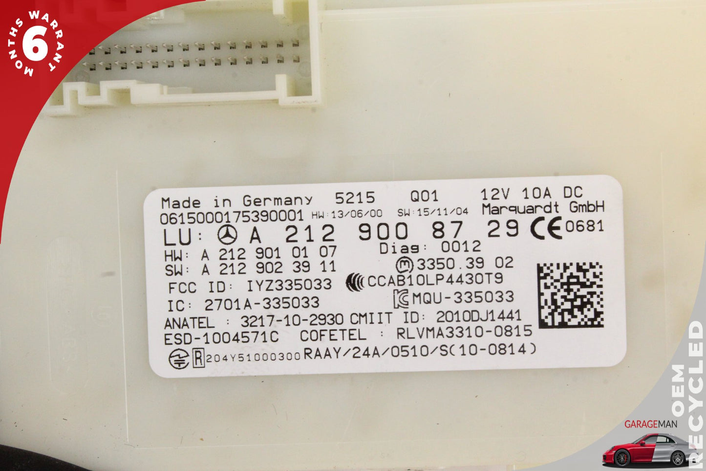 2013-2020 Mercedes W117 CLA45 AMG GL450 Keyless Go Entry Control Module OEM