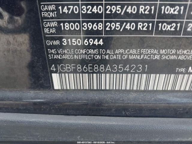 Parting Out- 2008 Mercedes-Benz GL550 X164 4Matic- 184