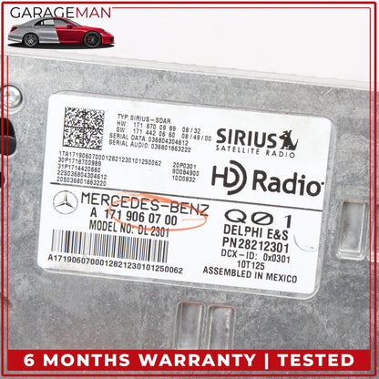 2009-2013 Mercedes W164 ML350 Sirius Satellite Radio Receiver 1719060700 OEM