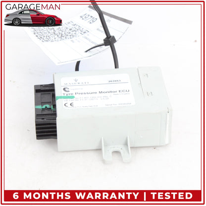 2008-2016 Maserati GranTurismo M145 TPMS Tire Pressure Control Module 263953 OEM