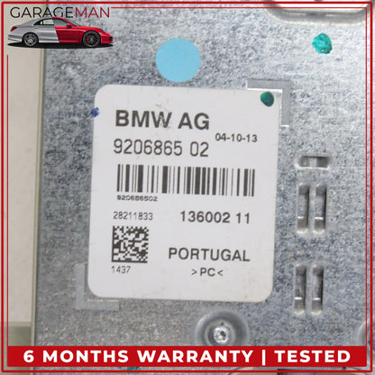 2012-2019 BMW 650i 640i M6 Rear Left Side Antenna Control Module 9206865 OEM