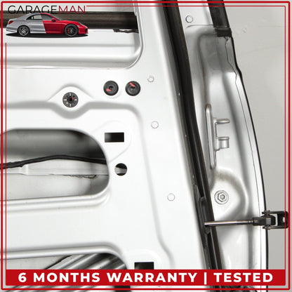 2009-2015 BMW 740i F01 Rear Left Driver Side Door Shell Silver Metallic OEM