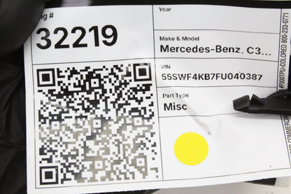 2015-2019 Mercedes-Benz C300 W205 Left Front Door Control Module 2229001708