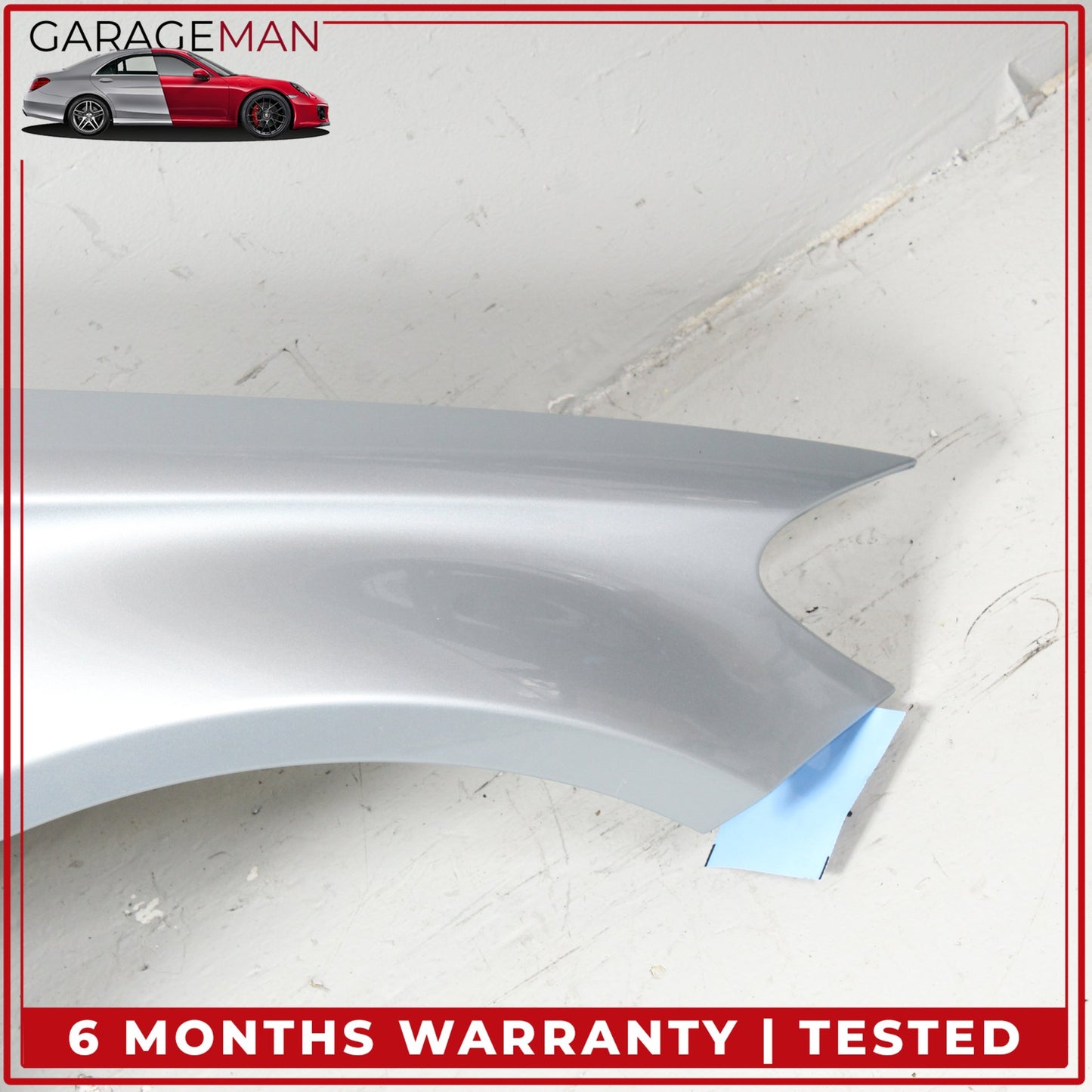 2015-2023 Mercedes W205 C300 Front Right Side Fender Panel Diamond Silver OEM