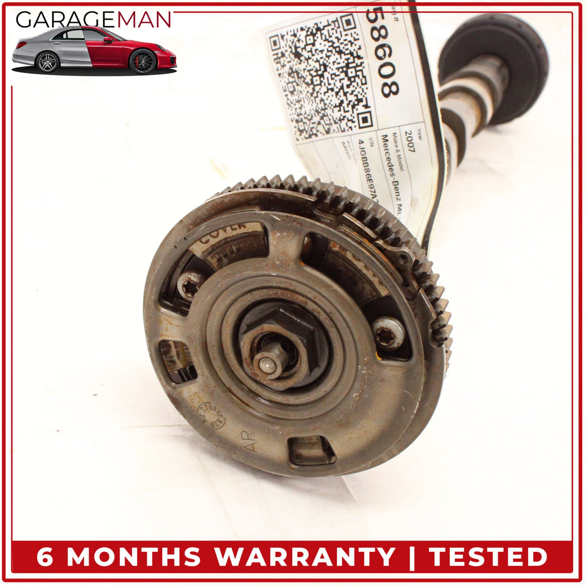 2005-2012 Mercedes W164 ML350 E350 S350 Right Exhaust Camshaft w/ Adjuster OEM