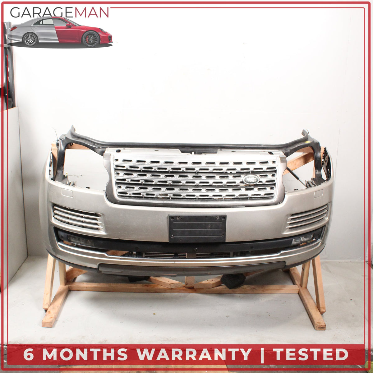 2013-2017 LR Range Rover L405 Front Bumper Cover Assembly w/ Radiators OEM