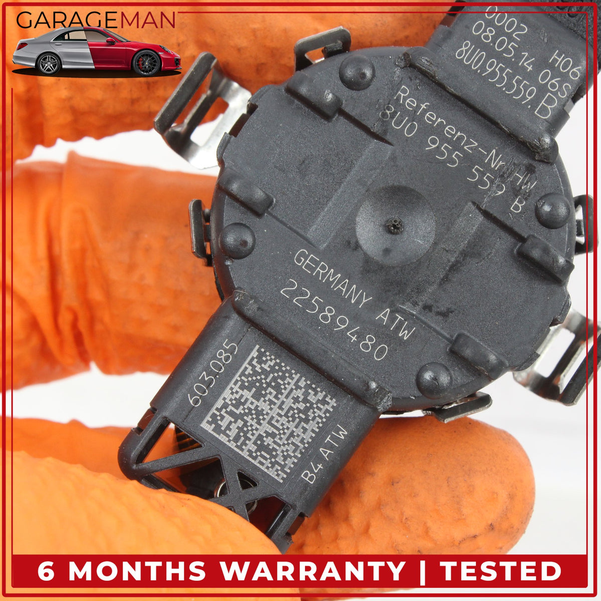 2012-2018 Audi A8 A6 A7 Front Windshield Rain Sensor Module 8U0955559B OEM
